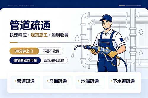 诸暨管道疏通