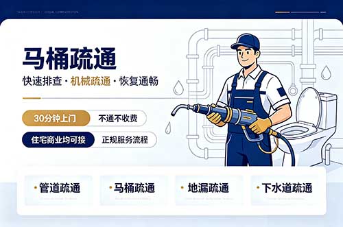 诸暨马桶疏通