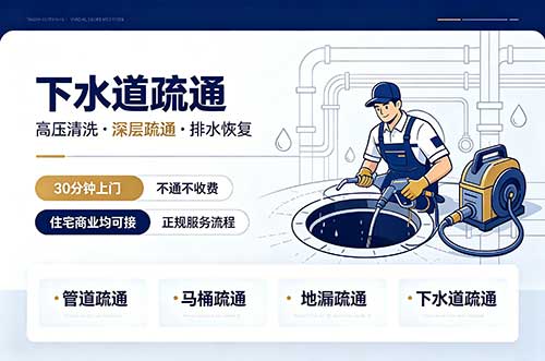 诸暨下水道疏通