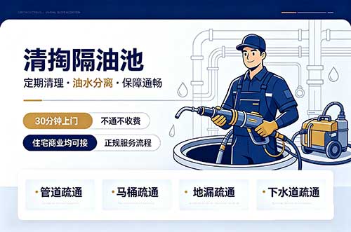 诸暨清掏隔油池